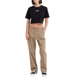 Blusa Feminina Vans Flying V Crew Cropped II PRETO-V4707500480001- -4-